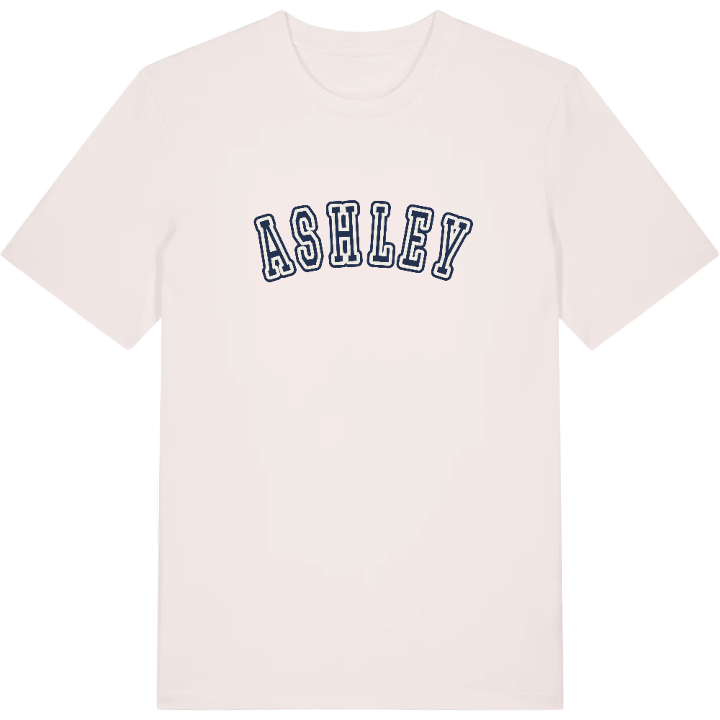 Ashley college t-shirt – t-shirt från PinShirt
