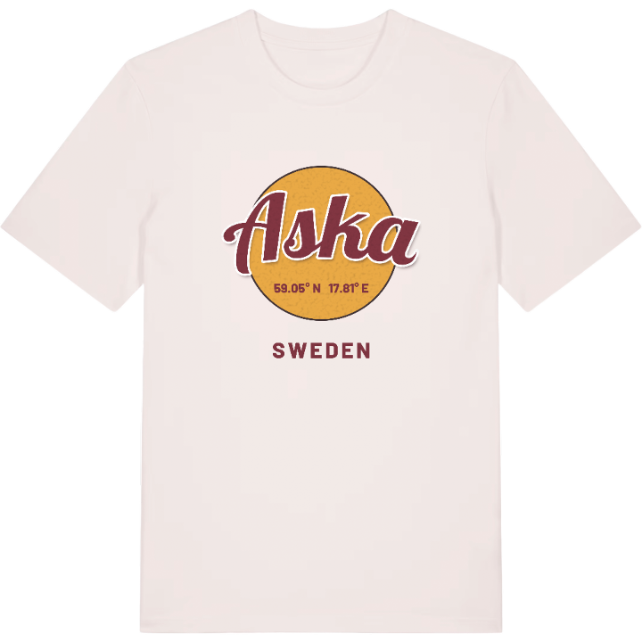 Aska cirkel t-shirt – t-shirt från PinShirt