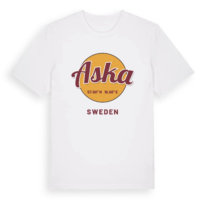 Aska cirkel t-shirt – t-shirt från PinShirt
