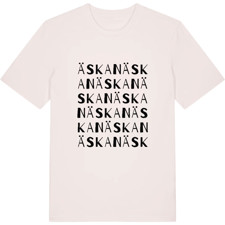Äskan ordlek t-shirt – t-shirt från PinShirt