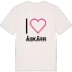 Jag älskar Åskärr t-shirt stort tryck