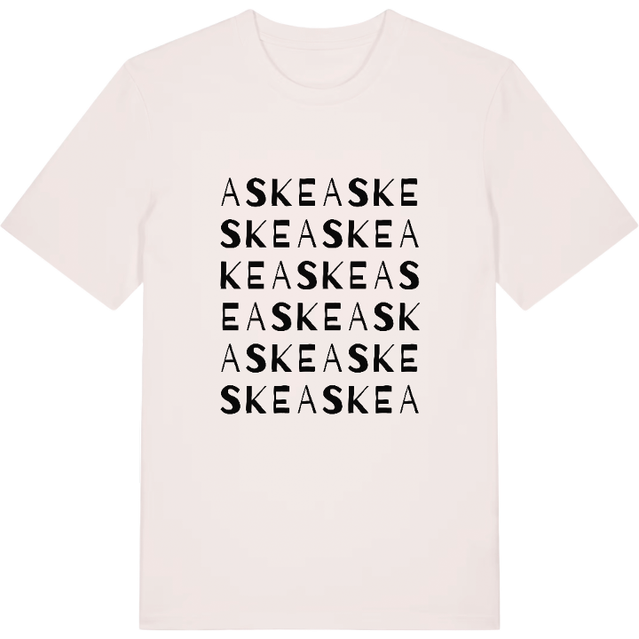 Aske ordlek t-shirt – t-shirt från PinShirt