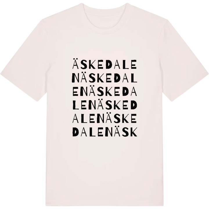 Äskedalen ordlek t-shirt – t-shirt från PinShirt