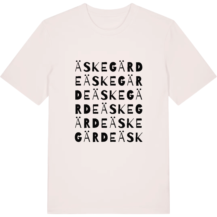 Äskegärde ordlek t-shirt – t-shirt från PinShirt