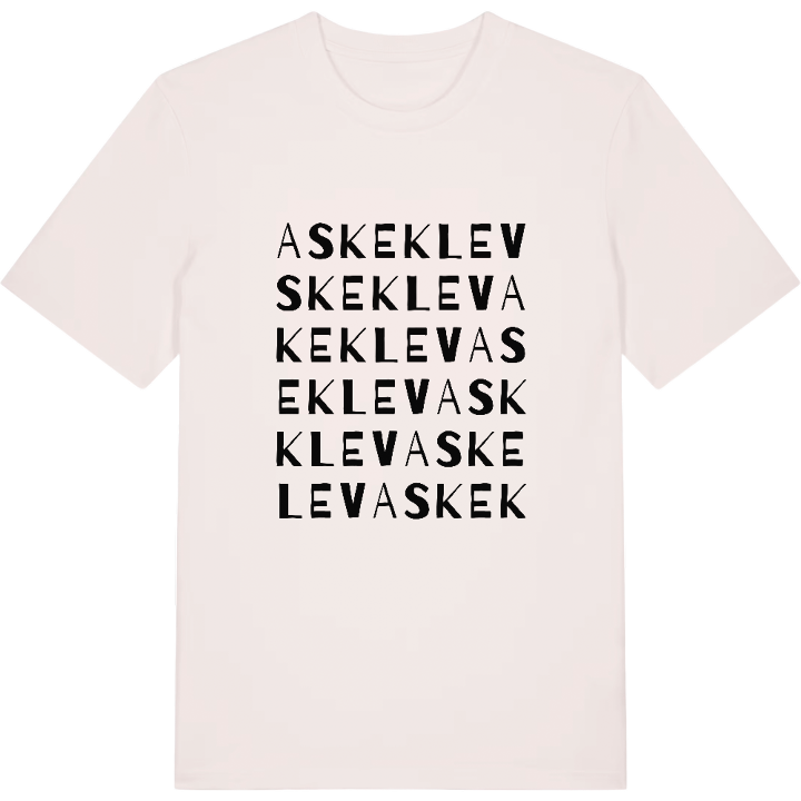 Askeklev ordlek t-shirt – t-shirt från PinShirt