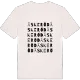 Äskeröd ordlek t-shirt