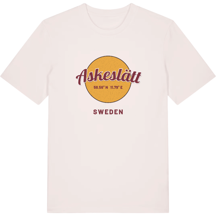 Askeslätt cirkel t-shirt – t-shirt från PinShirt