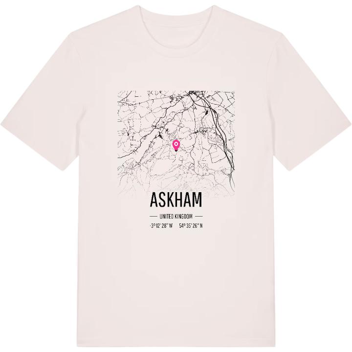 Askham karta t-shirt – t-shirt från PinShirt