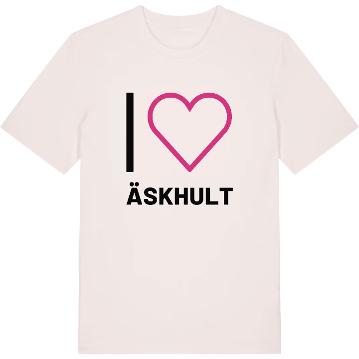 Jag älskar Äskhult t-shirt stort tryck – t-shirt från PinShirt