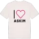 Jag älskar Askim t-shirt stort tryck