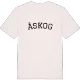 Åskog böjd t-shirt