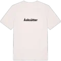 Åsksätter fetstil t-shirt