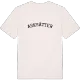 Asksätter böjd t-shirt