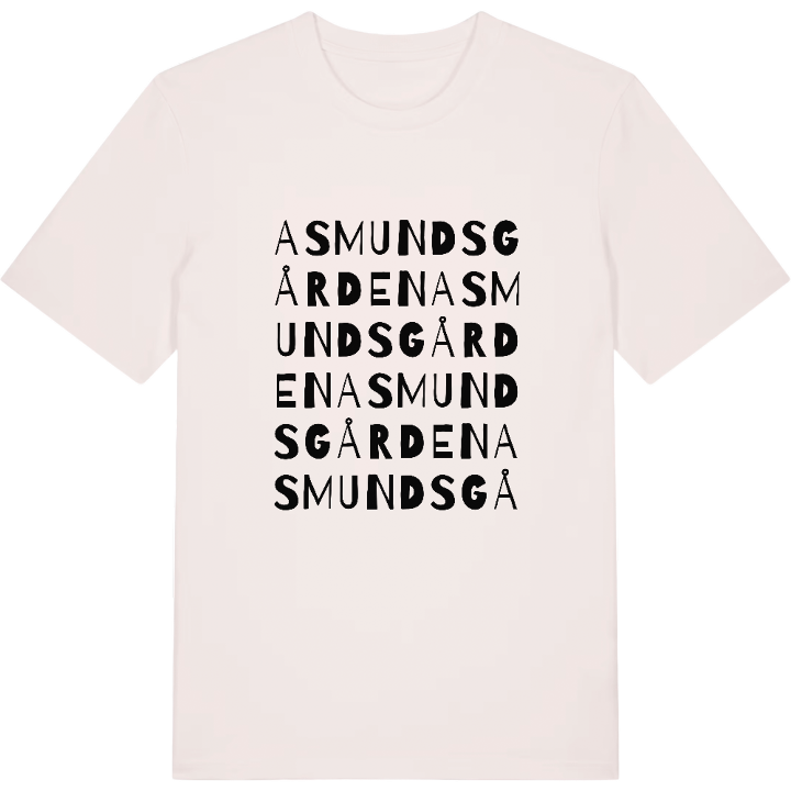 Asmundsgården ordlek t-shirt – t-shirt från PinShirt