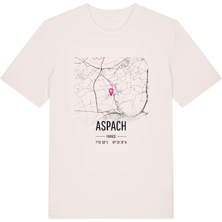 Aspach karta t-shirt – t-shirt från PinShirt