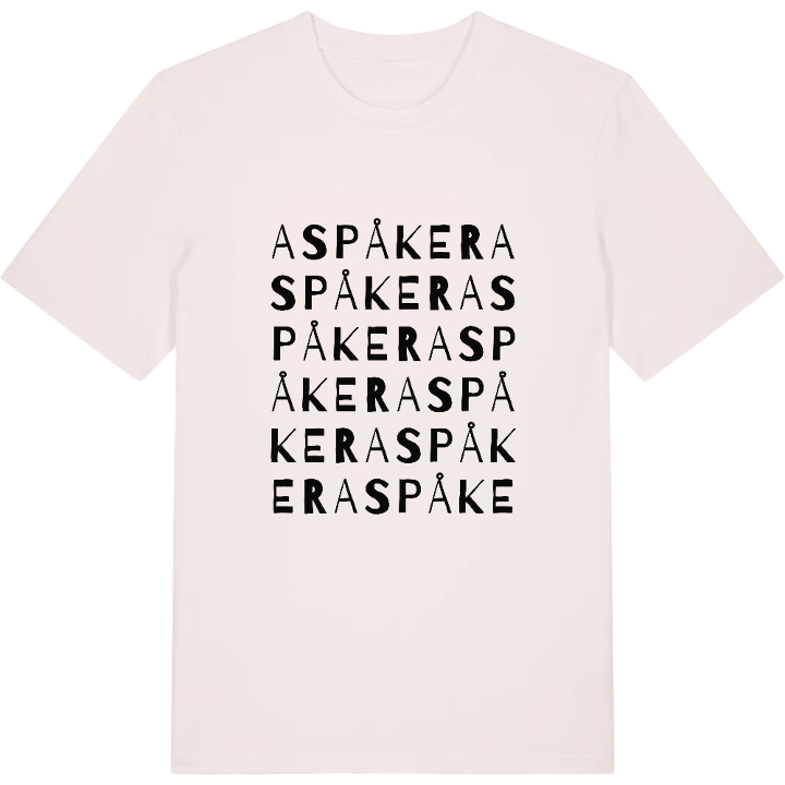 Aspåker ordlek t-shirt – t-shirt från PinShirt