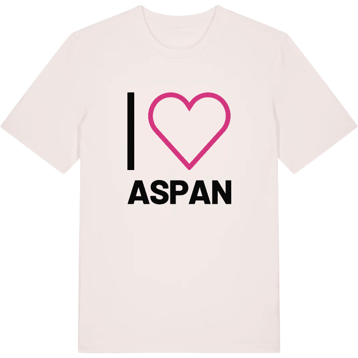 Jag älskar Aspan t-shirt stort tryck – t-shirt från PinShirt