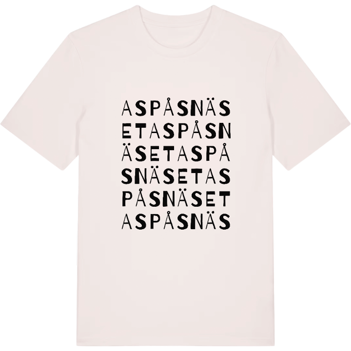 Aspåsnäset ordlek t-shirt – t-shirt från PinShirt