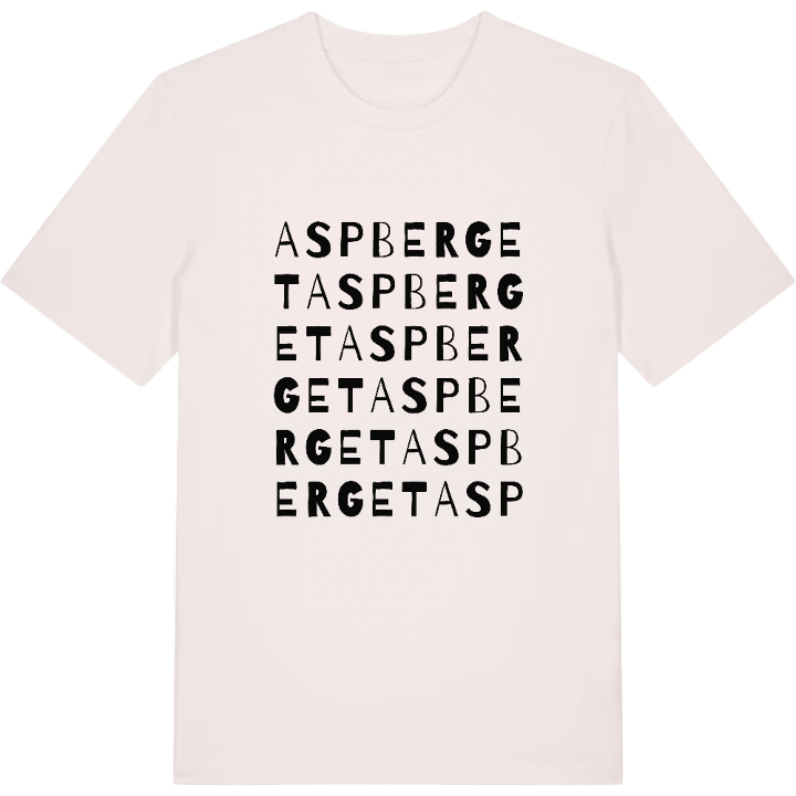 Aspberget ordlek t-shirt – t-shirt från PinShirt