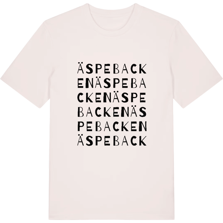 Äspebacken ordlek t-shirt – t-shirt från PinShirt
