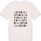 Aspedal ordlek t-shirt