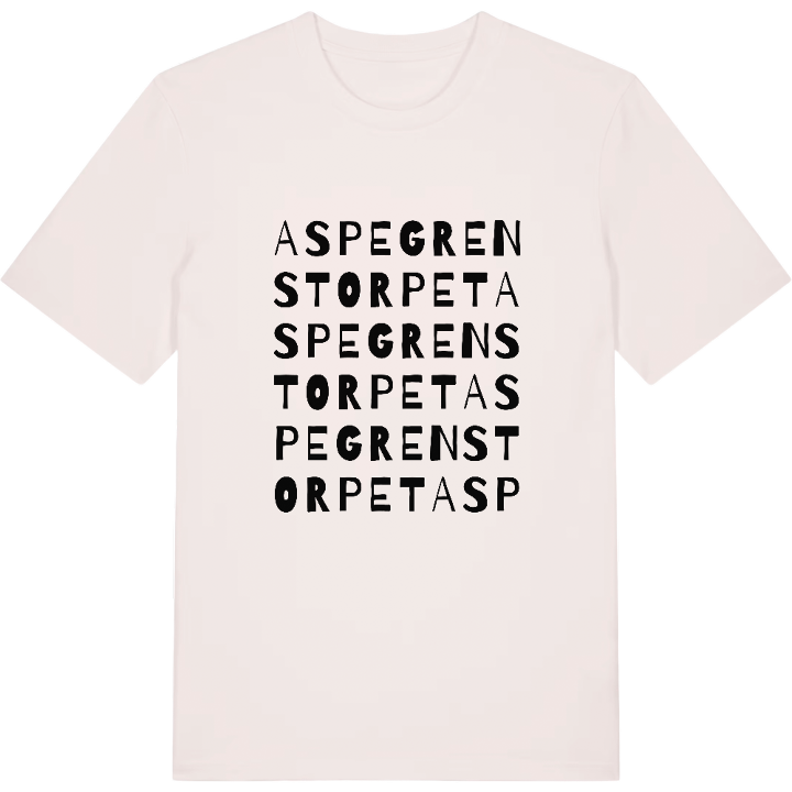Aspegrenstorpet ordlek t-shirt – t-shirt från PinShirt