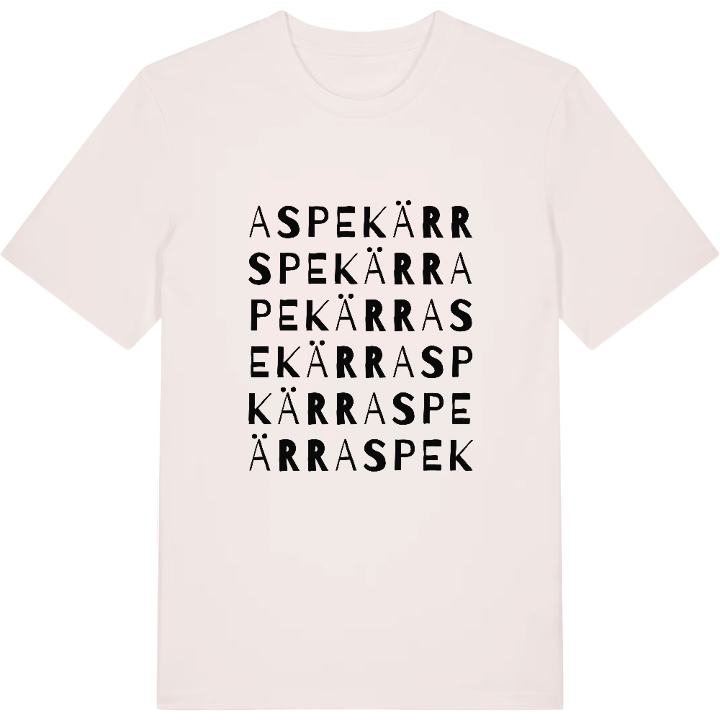 Aspekärr ordlek t-shirt – t-shirt från PinShirt