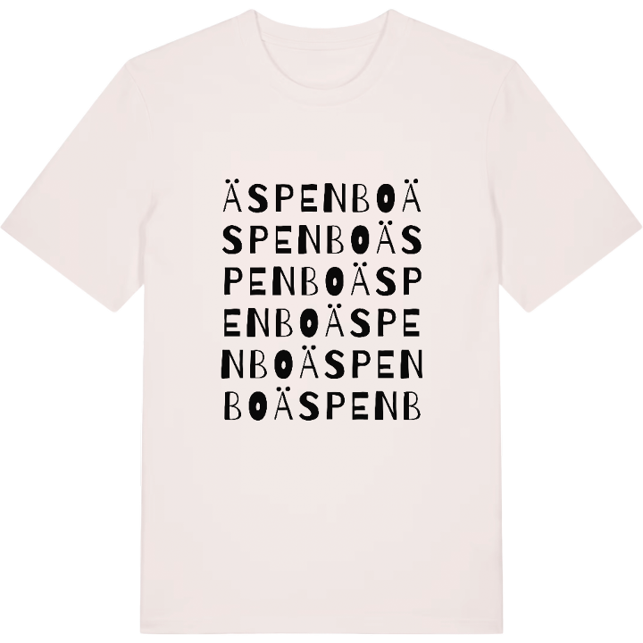 Äspenbo ordlek t-shirt – t-shirt från PinShirt