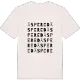 Äspered ordlek t-shirt