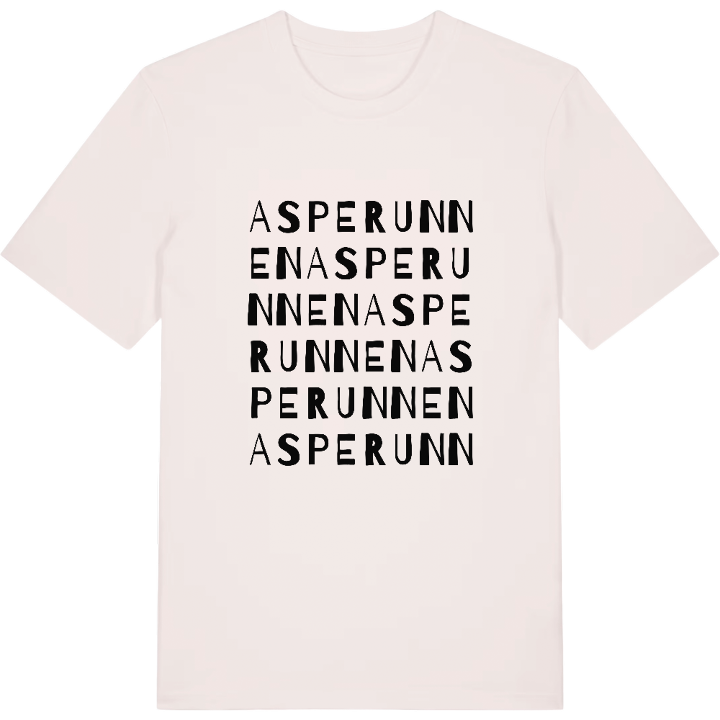 Asperunnen ordlek t-shirt – t-shirt från PinShirt