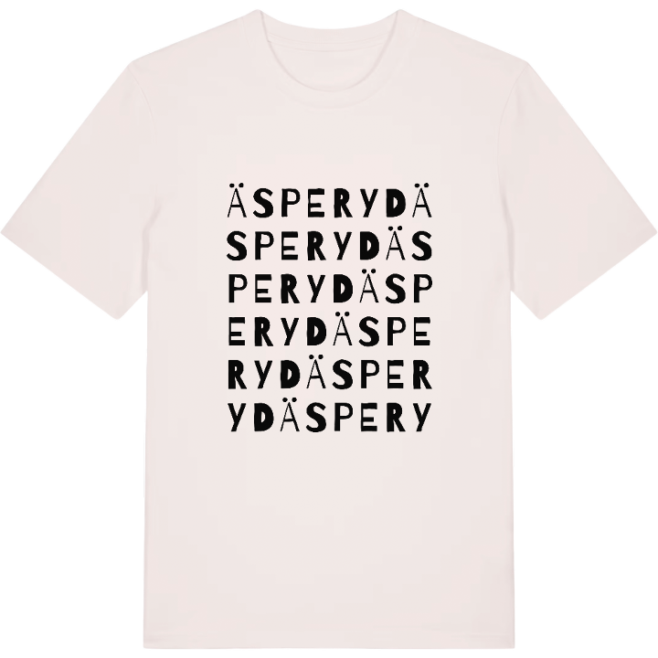 Äsperyd ordlek t-shirt – t-shirt från PinShirt