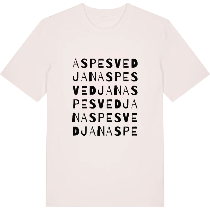 Aspesvedjan ordlek t-shirt – t-shirt från PinShirt