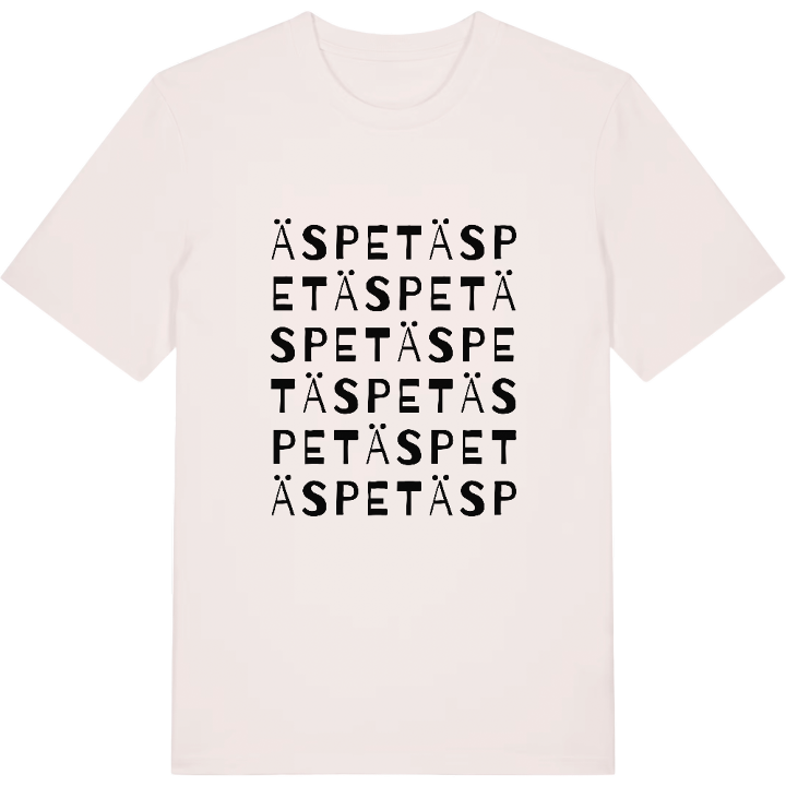 Äspet ordlek t-shirt – t-shirt från PinShirt