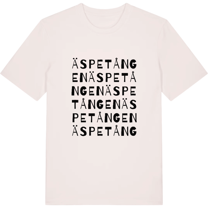 Äspetången ordlek t-shirt – t-shirt från PinShirt