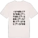 Aspgölet ordlek t-shirt