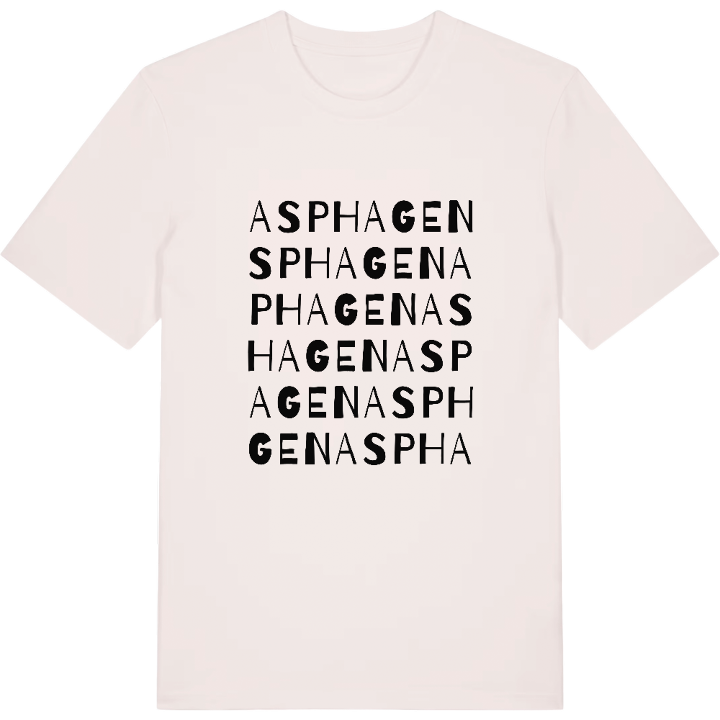 Asphagen ordlek t-shirt – t-shirt från PinShirt