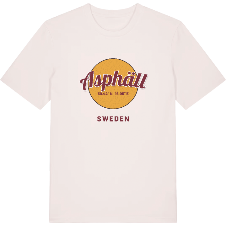 Asphäll cirkel t-shirt – t-shirt från PinShirt