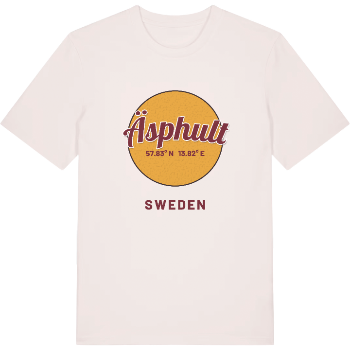 Äsphult cirkel t-shirt – t-shirt från PinShirt