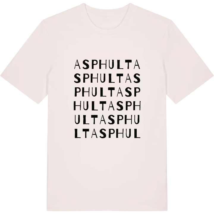 Asphult ordlek t-shirt – t-shirt från PinShirt