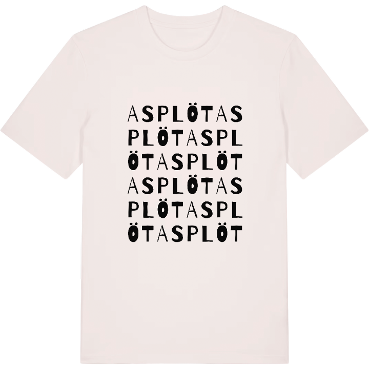 Asplöt ordlek t-shirt – t-shirt från PinShirt