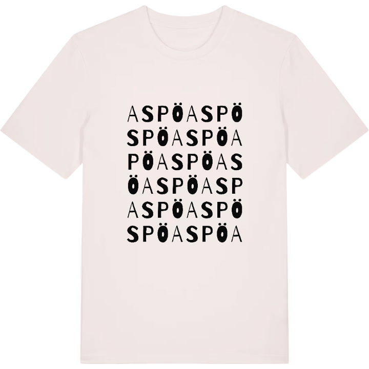 Aspö ordlek t-shirt – t-shirt från PinShirt