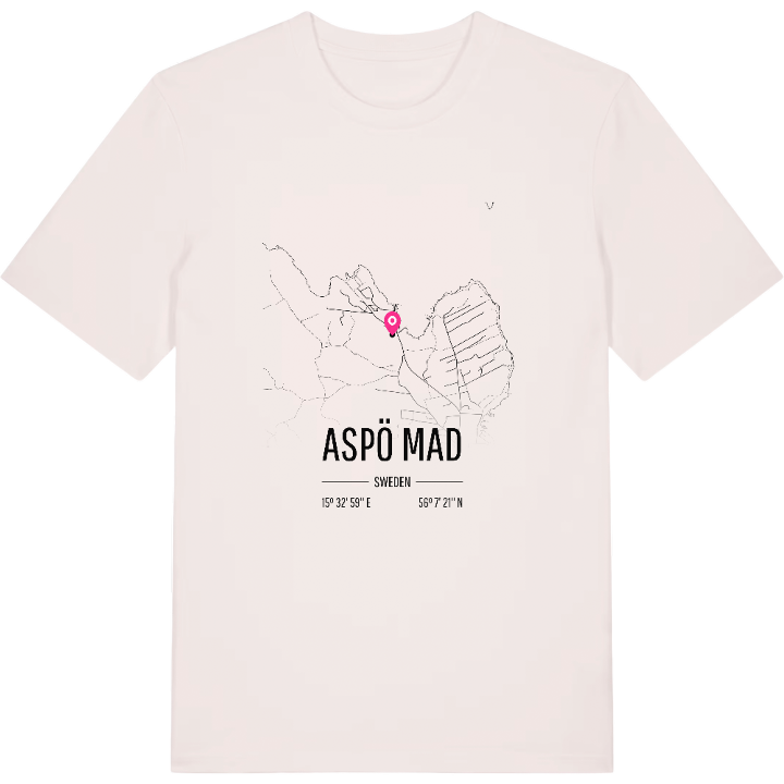 Aspö Mad karta t-shirt – t-shirt från PinShirt