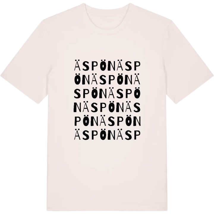 Äspön ordlek t-shirt – t-shirt från PinShirt