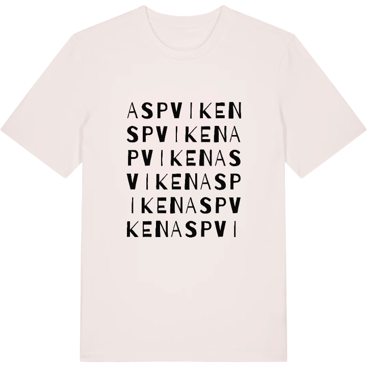 Aspviken ordlek t-shirt – t-shirt från PinShirt