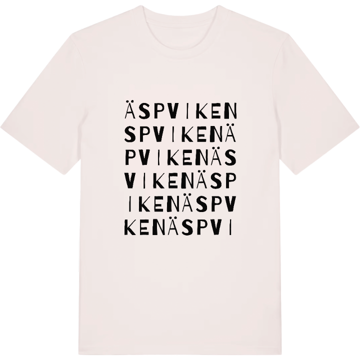 Äspviken ordlek t-shirt – t-shirt från PinShirt