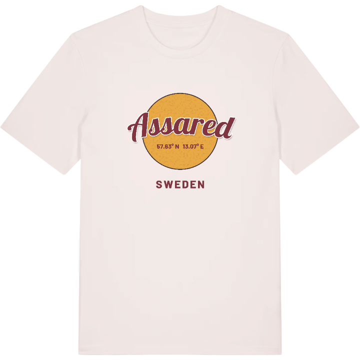 Assared cirkel t-shirt – t-shirt från PinShirt