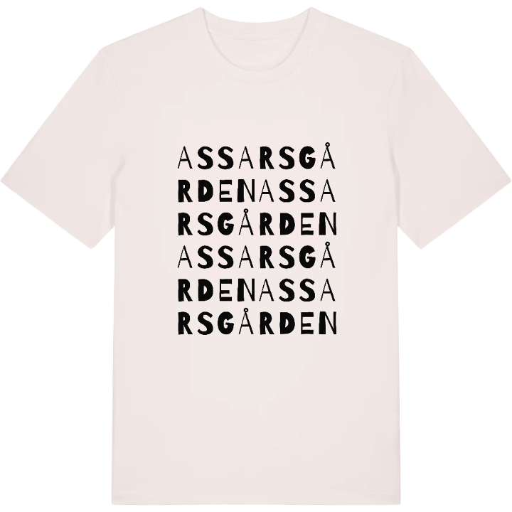 Assarsgården ordlek t-shirt – t-shirt från PinShirt