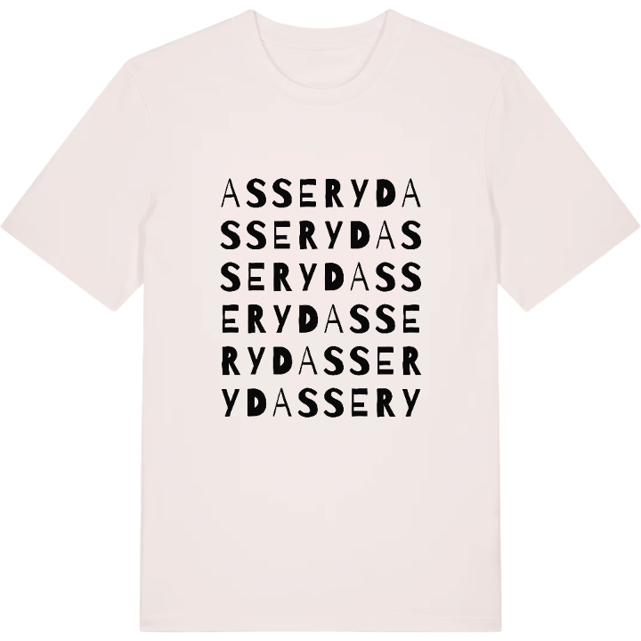 Asseryd ordlek t-shirt – t-shirt från PinShirt