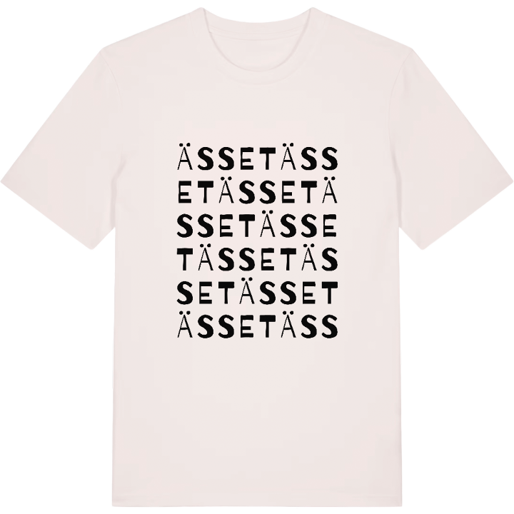 Ässet ordlek t-shirt – t-shirt från PinShirt