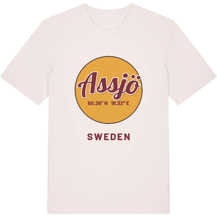 Assjö cirkel t-shirt – t-shirt från PinShirt